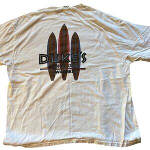 DUKES CANOE CLUB Waikiki surf T Shirt MEN 3XL